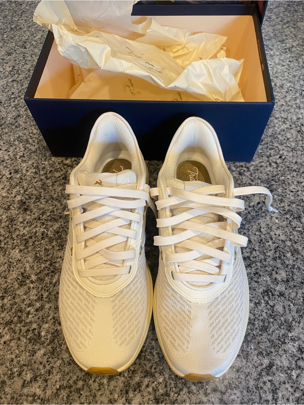 Tracksmith Cream and Gum Mesh Running Shoes - Picture 4 of 5